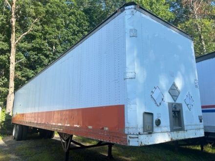 Lumber carriage on fir tree farm